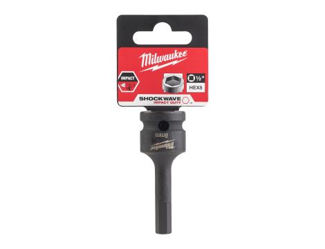 Milwaukee - Nasadka udarowa HEX 1/2" z końcówką bita HEX8 - 4932478065 - 2