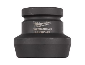 Milwaukee - Nasadki ośmiokątne krótkie udarowe 1-11/16IN 1 szt. - 4932499146