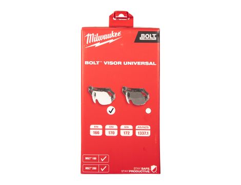 Milwaukee - Okulary bezbarwne do hełmów BOLT™ (uniwersalne)﻿ - 1 szt. - 4932479941 - 2