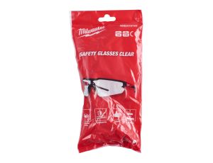 Milwaukee - Okulary ochronne odporne na zarysowania bezbarwne 1 para - 4932478763