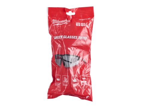 Milwaukee - Okulary ochronne odporne na zarysowania przyciemniane 1 para - 4932478764 - 2