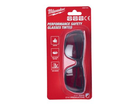 Milwaukee - Okulary ochronne premium przyciemniane 1 para - 4932471884