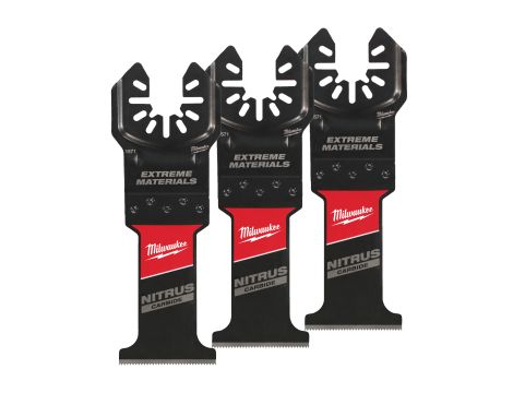 Milwaukee - Ostrza do cięcia wielu materiałów NitrusTCT 35mm-3szt. - 48851573