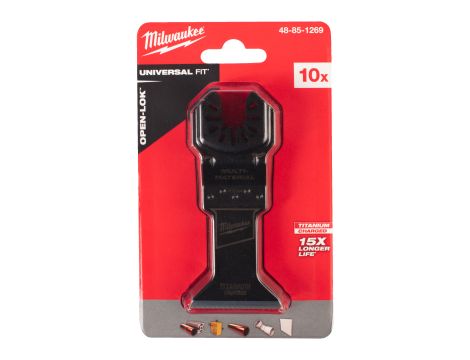 Milwaukee - Ostrza do cięcia wielu materiałów Ti BiM 45mm-10szt. - 48851269 - 2