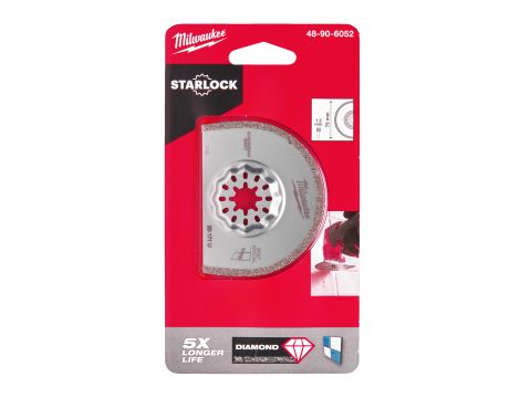 Milwaukee - Ostrze do usuwania fug z nasypem diamentowym 75x1,2mm - 48906052 - 2