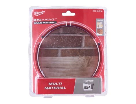 Milwaukee - Otwornice Big Hawg Multi Material 159 mm - 4932464938 - 2