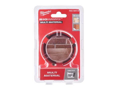 Milwaukee - Otwornice Big Hawg Multi Material 70 mm - 4932464930 - 2