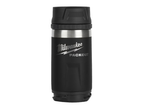 Milwaukee - PACKOUT Butelka 355ml Sip Lid Czarna - 1pc - 4932498978