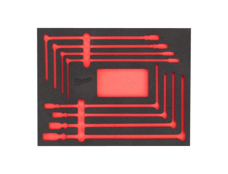 Milwaukee - PACKOUT Wymienna pianka do zestawu 10szt kluczy typy T - 4932499296