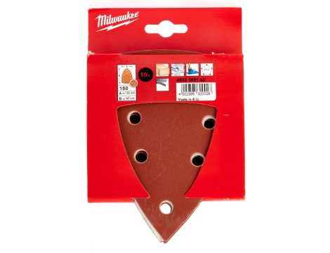 Milwaukee - Papier ścier. 100 x 147 G180' 1 op. = 10 szt. - 4932355143 - 2
