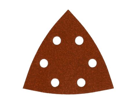 Milwaukee - Papier ścierny delta 93x93/6 otworów G80 10 szt. - 4932492271