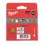 Milwaukee - Papier ścierny delta premium HP 93x93/6 otworów G80 10 szt. - 4932492277 - 3