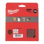 Milwaukee - Papier ścierny Ø150/6 otworów G40 - 10 szt. - 4932492207 - 3