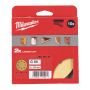 Milwaukee - Papier ścierny premium HP Ø125/8 otworów G80 - 10 szt. - 4932492180 - 3
