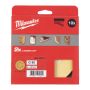 Milwaukee - Papier ścierny premium HP Ø150/8 otworów G80 - 10 szt. - 4932492215 - 3