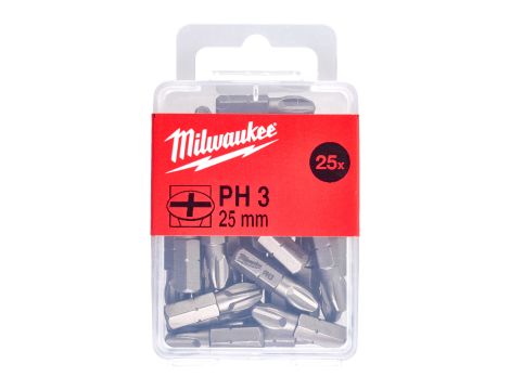 Milwaukee - PH3 (25 szt.) dł. 25 mm - 4932399588 - 2
