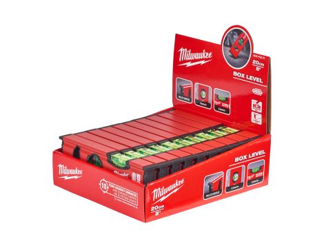 Milwaukee - Poziomica Slim 20 cm - 4932472091 - opakowanie 10 szt. Cena za szt. - 3