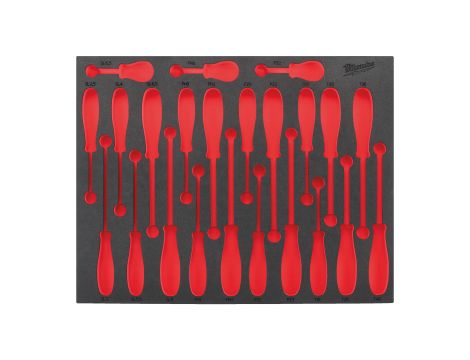 Milwaukee - Pusta wkładka piankowa do wózków narzędziowych (zestaw:4932493668) - 4932493668