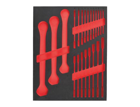 Milwaukee - Pusta wkładka piankowa do wózków narzędziowych (zestaw:4932493677) - 4932493677