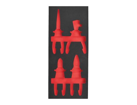 Milwaukee - Pusta wkładka piankowa do wózków narzędziowych (zestaw:4932493679) - 4932493679