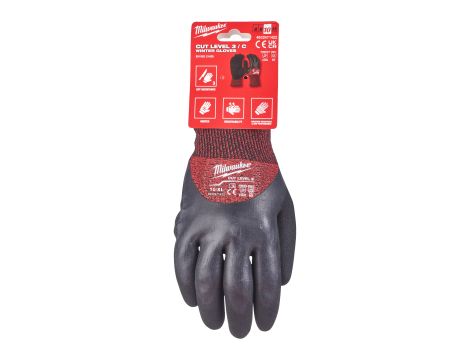 Milwaukee - Rękawice odporne na przecięcia - poz. C - rozm XL/10 - 1 para - 4932471422