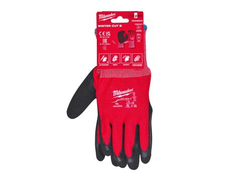 Milwaukee - Rękawice odporne na przecięcia - zimowe - poz. B - rozm L/9 - 1 para - 4932480603 - 2