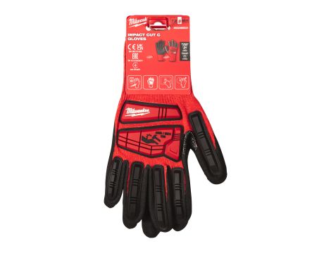 Milwaukee - Rękawice odporne na przecięcia o podwyższonej odporności na uderzenia - poz. C - rozm M/8 1 para - 4932498530 - 2