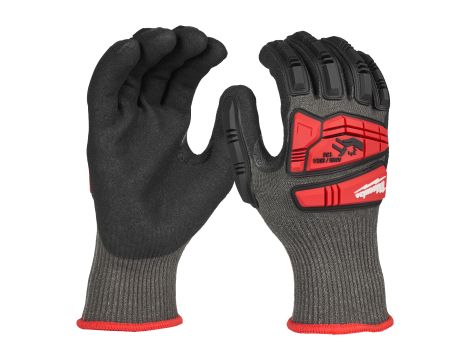 Milwaukee - Rękawice odporne na przecięcia o podwyższonej odporności na uderzenia - poz. E - rozm M/8 1 para - 4932498535