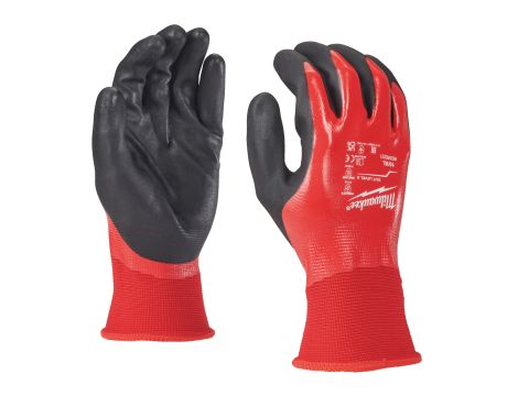 Milwaukee - Rękawice w pełni powlekane nitrylem, odporne na przecięcia, poziom A - 10/XL - opakowanie 12 par - 4932493226
