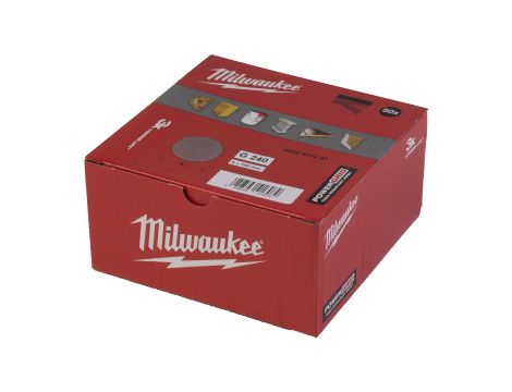 Milwaukee - Siatka ścierna POWERGRID Ø150 G240 50szt. - 4932492241 - 2
