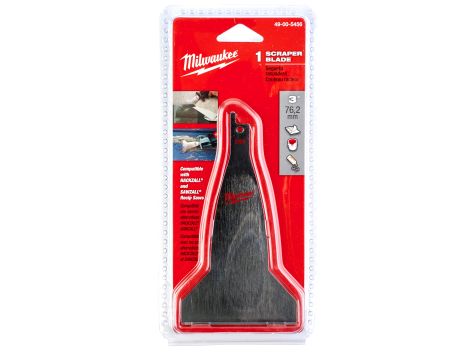 Milwaukee - Skrobak 75 mm do usuwania kleju, silikonu oraz fug - 49005456 - 2