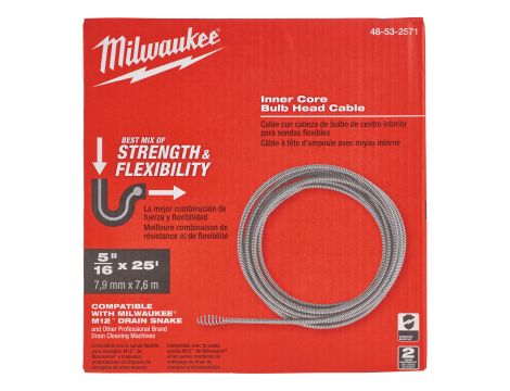 Milwaukee - SPIRALA DO M12 BDC8 8MM/7,6M PROSTA - 48532571 - 2
