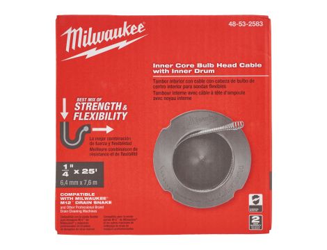 Milwaukee - SPIRALA DO M12BDC8 6/7,6 PROSTA+BĘBEN - 48532583 - 2