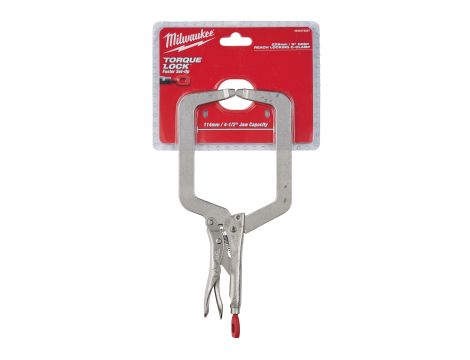 Milwaukee - Szczypce zaciskowe typ C szerokie  -  9" - 4932472257 - 2