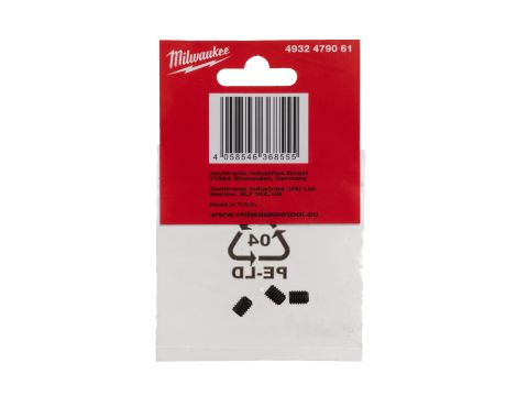 Milwaukee - Śruba M6 3 szt. do otwornic z zębami z węglika spiekanego TCT - 4932479061 - 2