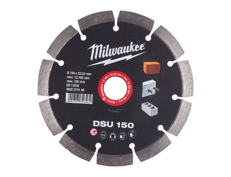 Milwaukee - Tarcza diamentowa  DSU 150 / 22.2 mm - 4932373148