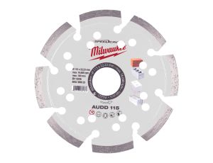 Milwaukee - Tarcza diamentowa AUDD 115 mm - 4932399823