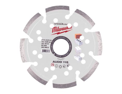 Milwaukee - Tarcza diamentowa AUDD 115 mm - 4932399823