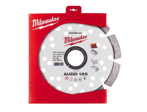 Milwaukee - Tarcza diamentowa AUDD 125 mm - 4932399824 - 2