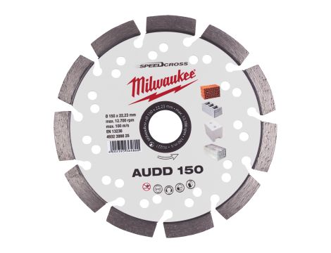 Milwaukee - Tarcza diamentowa AUDD 150 mm - 4932399825