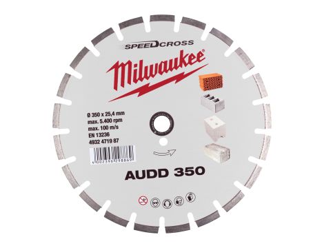Milwaukee - Tarcza diamentowa AUDD 350 - 4932471987