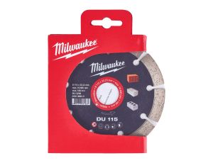 Milwaukee - Tarcza diamentowa DU 115 x 22,2 mm - 4932399521 - image 2