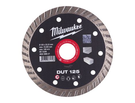 Milwaukee - Tarcza diamentowa DUT 125 x 22,2 mm - 4932399527