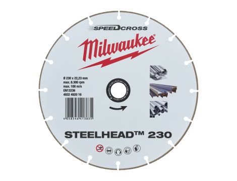 Milwaukee - Tarcza diamentowa Steelhead 230 mm - 4932492016