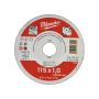 Milwaukee - Tarcza do cięcia metalu Contractor 115X1 - 200szt.  - 4932451475 - 2