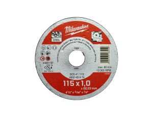 Milwaukee - Tarcza do cięcia metalu Contractor 115X1 mm - 4932451474 - opakowanie 50 szt. Cena za szt. - image 2