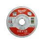 Milwaukee - Tarcza do cięcia metalu Contractor 115X1 mm - 4932451474 - opakowanie 50 szt. Cena za szt. - 3