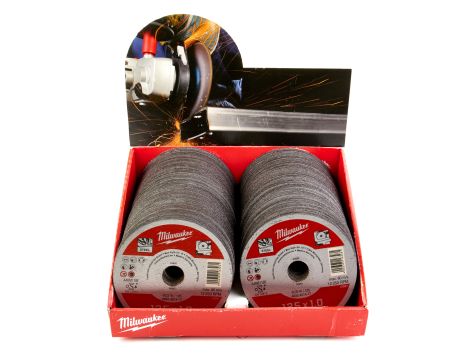 Milwaukee - Tarcza do cięcia metalu Contractor 125X1 - 200szt.  - 4932451478 - 2