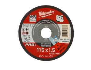 Milwaukee - Tarcza do metalu płaska 115X1,5 PRO+ - 4932451486 - opakowanie 50 szt. Cena za szt. - image 2