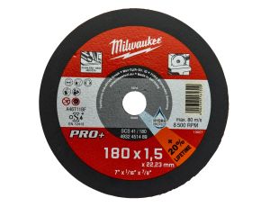 Milwaukee - Tarcza do metalu płaska 180X1,5 PRO+ - 4932451489 - opakowanie 25 szt. Cena za szt. - image 2